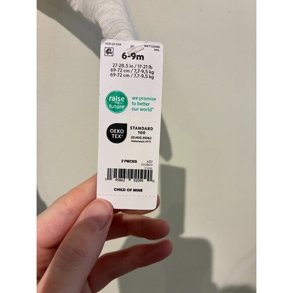 NWT Carter's Child of Mine St. Patrick's Day Outfit - 6-9M - Picture 3 of 3